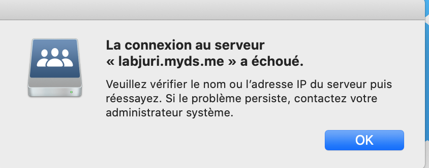 Impossible de connecter avec un Mac à distance - W10 fonctionne ...