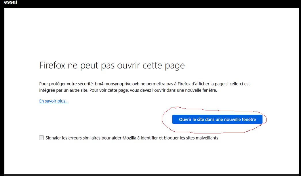 Site qui n’autorise pas la connexion Joomla NASForum